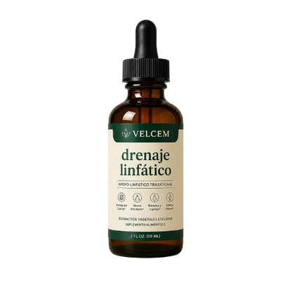 Drenaje Linfático Natural en Gotas | Menos Hinchazón | Velcem