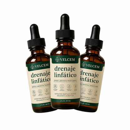 Drenaje Linfático Natural en Gotas | Menos Hinchazón | Velcem
